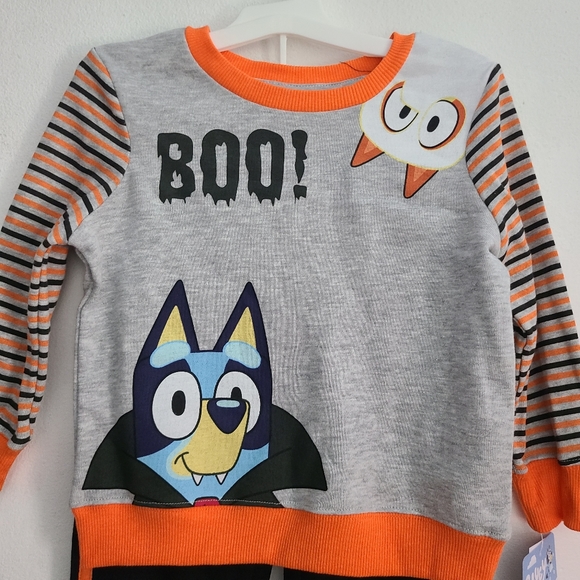 Bluey Halloween Toddler Fleece Top and Bottom Set - Picture 7 of 8